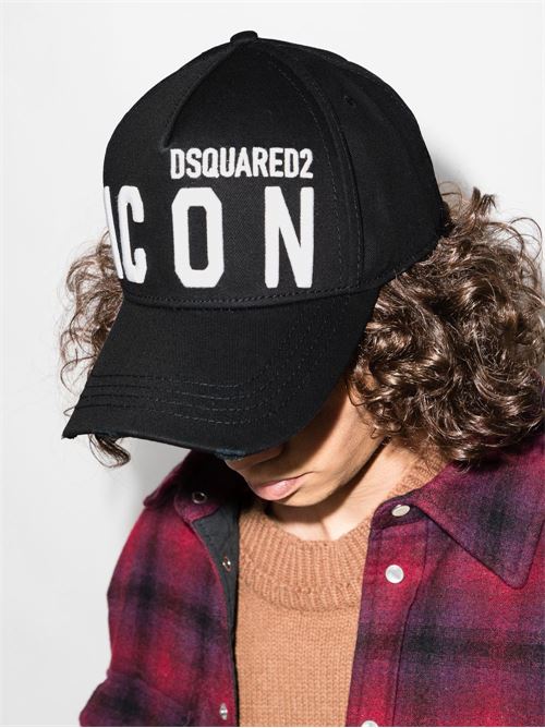 Cappello con logo DSQUARED2 | BCM041205C00001M063