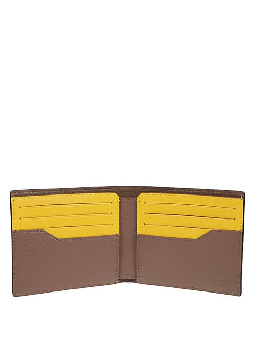 Wallet in logoed fabric FENDI | 7M0338AJJ8F1HRH