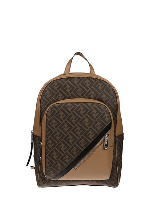 Backpack in logoed fabric FENDI | 7VZ074A9XSF1IKC