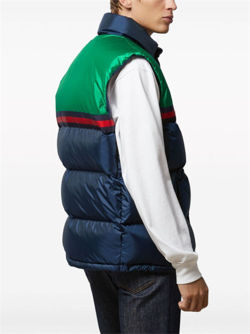 Padded nylon vest GUCCI | 698713Z8BN74697