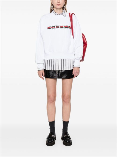 Sweatshirt with logo GUCCI | 789582XJGLM9074