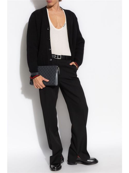 Cardigan with Web decoration GUCCI | 803963XKD961060