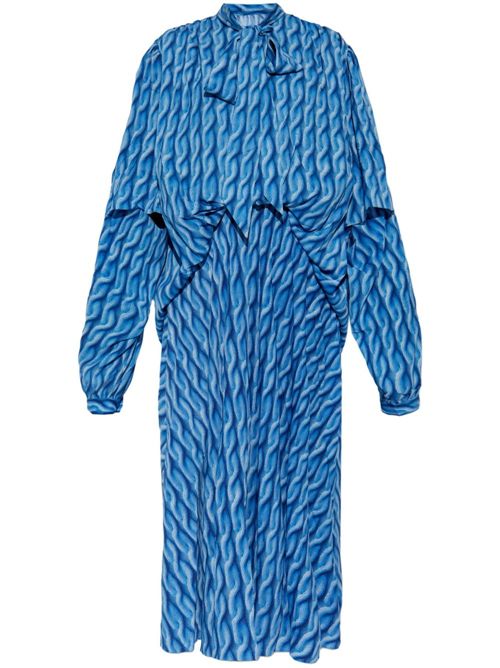 Printed dress BALENCIAGA | 814150TRLB44011