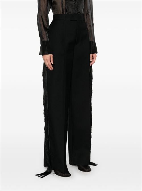 Fringed trousers CARVEN | 6251K2124301BLACK