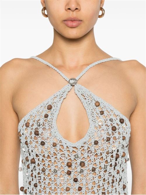 Short dress with decoration COPERNI | COPML130Y3013GRY