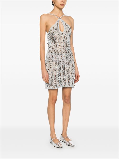 Short dress with decoration COPERNI | COPML130Y3013GRY