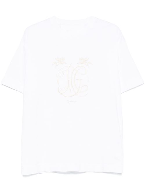 HG Embroidery T-Shirt GIVENCHY | BM71MG3YQA100