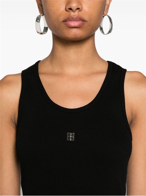 Rib tank top GIVENCHY | BW70CH3YHY001