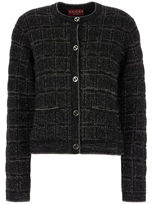Cardigan a quadri GUCCI | 805754XKEDI1138