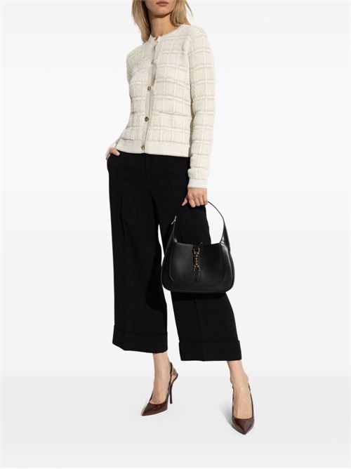 Cardigan a quadri GUCCI | 805754XKEDI9237