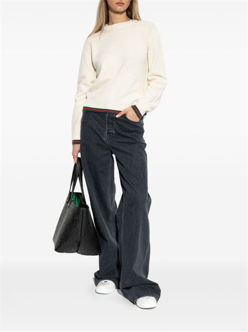 Maglia con Web GUCCI | 813843XKEI29257