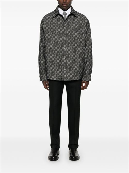 Twill trousers GUCCI | 814299Z7AMR1000