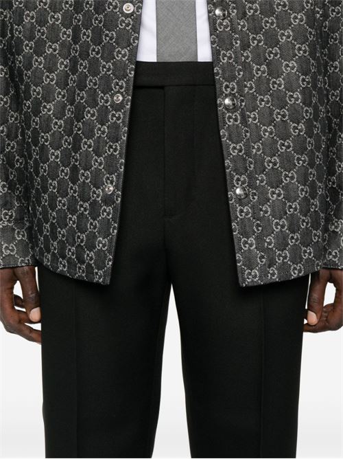 Twill trousers GUCCI | 814299Z7AMR1000