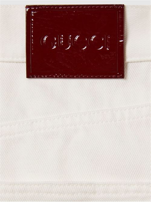 Jeans flared cropped GUCCI | 817989XDC8W9000