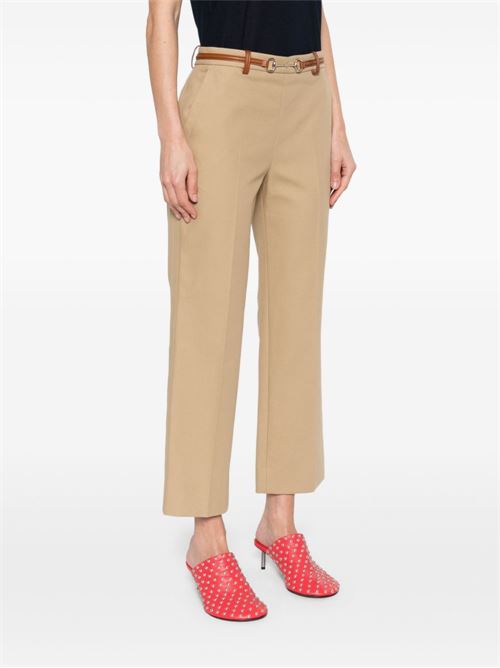 Pantalone in drill di cotonecon morsetto GUCCI | 820466Z8BZI2502