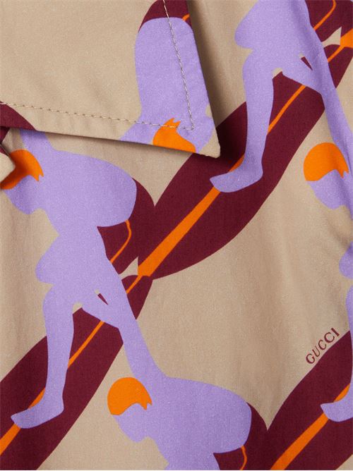 Printed shirt GUCCI | 821498Z7AMZ2040