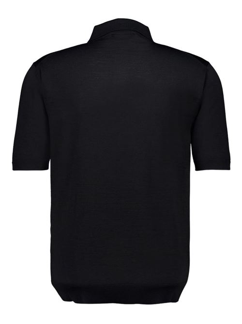 Wool knit polo GUCCI | 824124XKEP11070