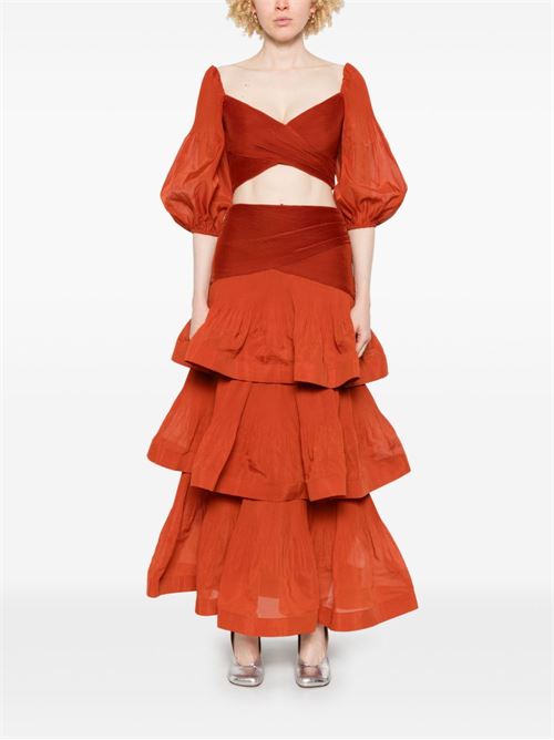 Pleated top ZIMMERMANN | 3915TS25RDKRD