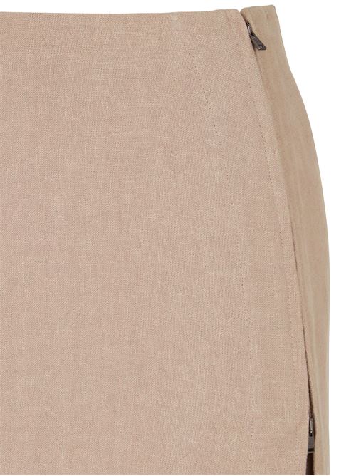 Gonna di lino FENDI | FQ7634AUOKF1RX1