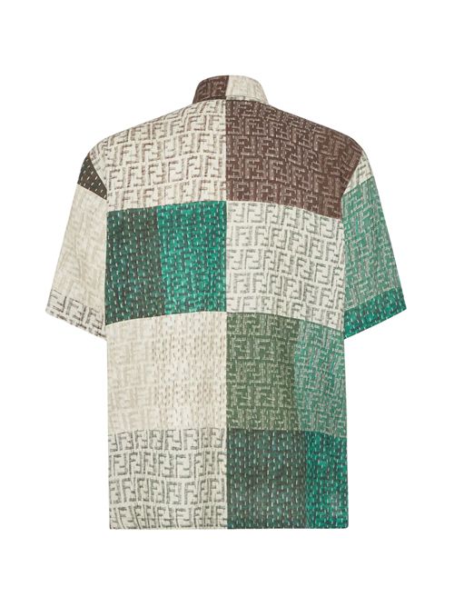 FF patch shirt FENDI | FS0795AU73F1RFY