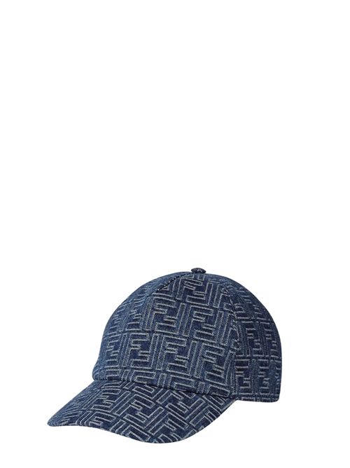 Denim Baseball Cap FENDI | FXQ768AV93F0RBB