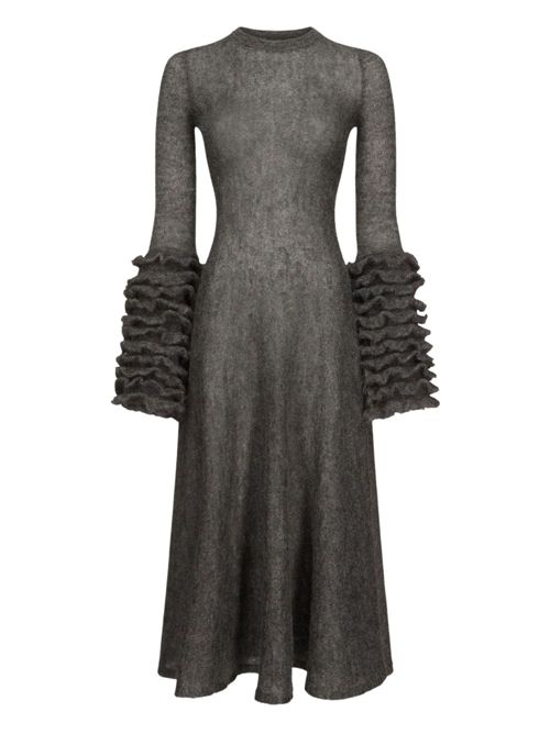 Dress with ruffles ALAIA | AA9R2788K101B821