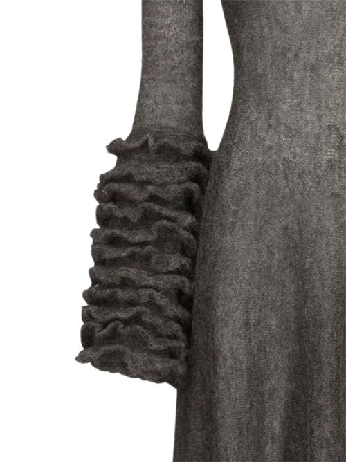 Dress with ruffles ALAIA | AA9R2788K101B821