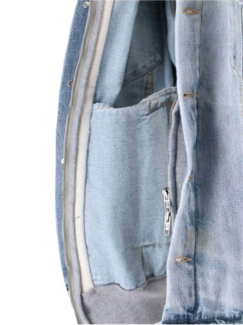 Cut-up sweatshirt jacket BALENCIAGA | 824304TSW824200