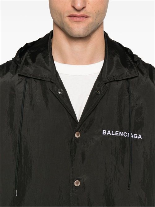 Nylon jacket with logo BALENCIAGA | 839071TSO351000