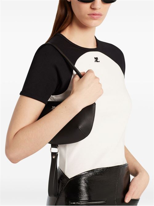 Circle contrast t-shirt COURRÈGES | 325JTS214JS02030098