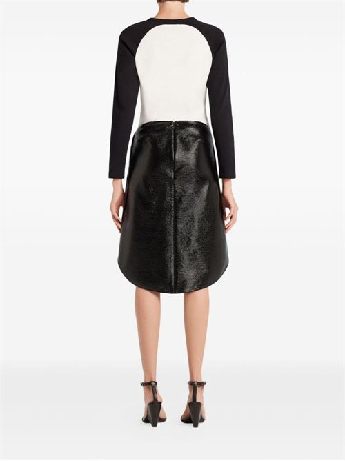 Circle contrast t-shirt COURRÈGES | 325JTS228JS02030098