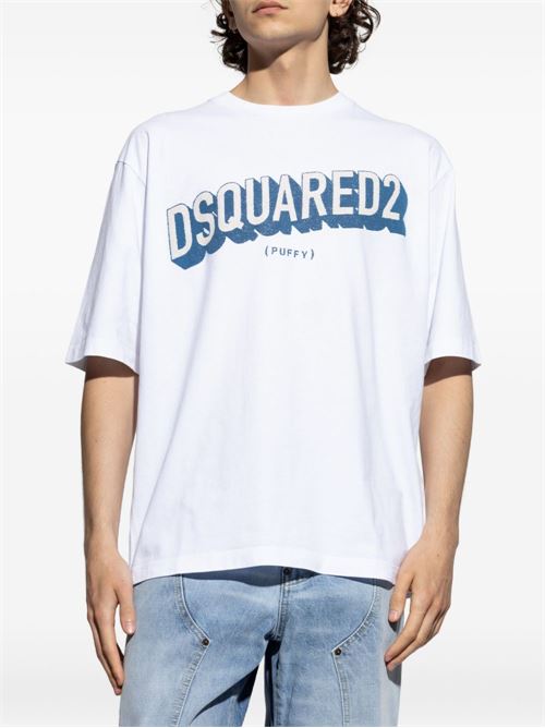 Cotton T-shirt DSQUARED | S74GD1445D20020100