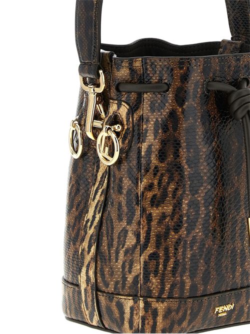 Borsa a secchiello Mon Tresor mini FENDI | 8BS109AV54F1N1S