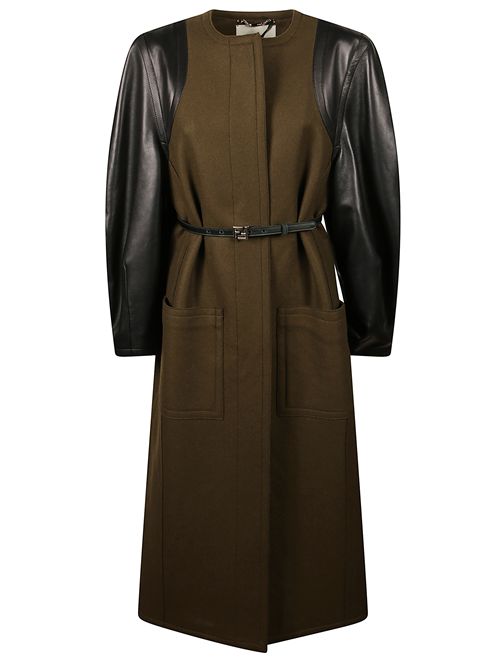 Single-breasted midi coat FENDI | FF6150AJ0KF1T6G