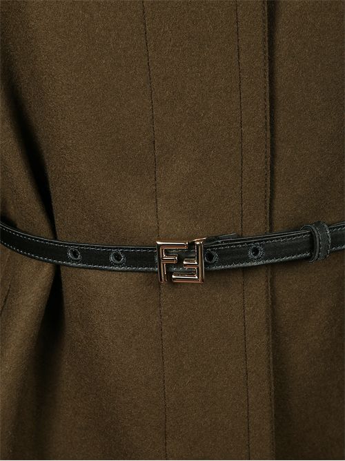 Cappotto midi monopetto FENDI | FF6150AJ0KF1T6G