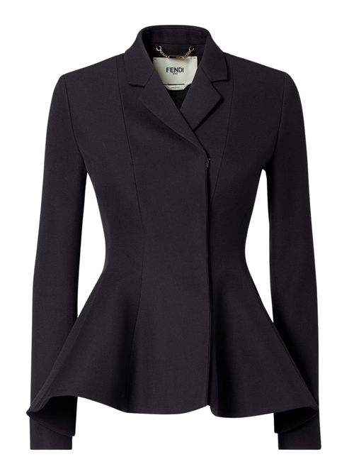Grain de Poudre double-breasted blazer FENDI | FJ7644AJYFF0GME