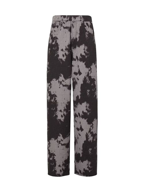 Jeans con stampa FF animalier FENDI | FLP833AVF5F0GME