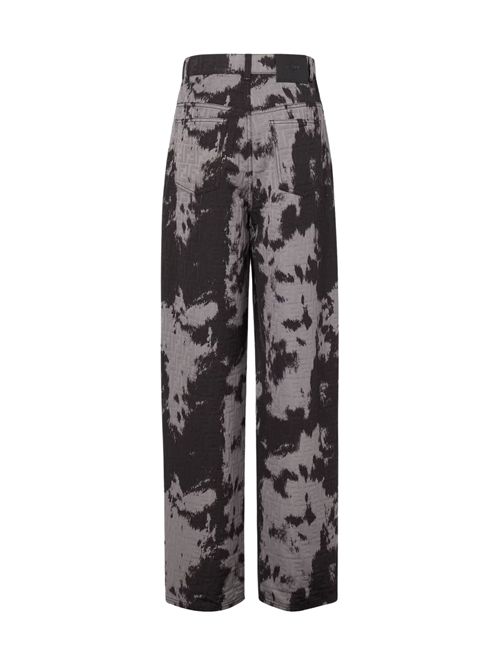 Jeans con stampa FF animalier FENDI | FLP833AVF5F0GME