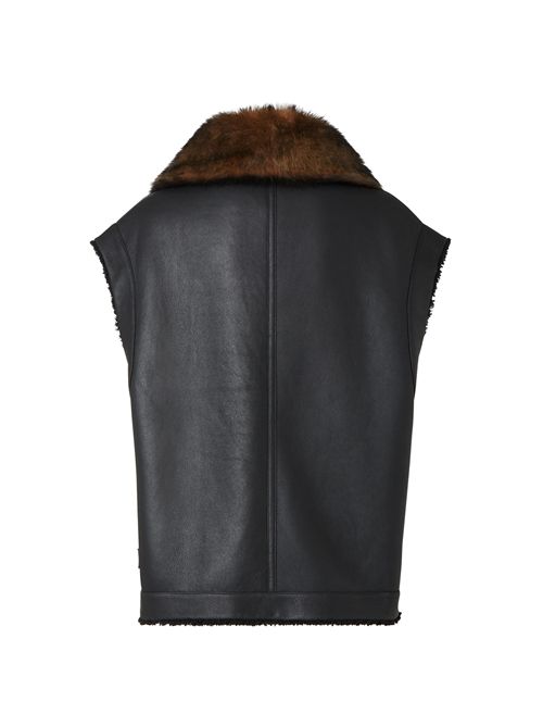 Gilet Aviator shearling FENDI | FM5434AHBDF0GME