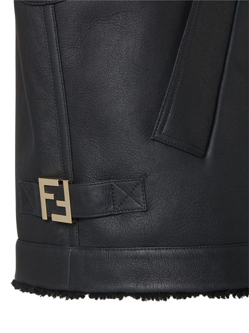 Gilet Aviator shearling FENDI | FM5434AHBDF0GME