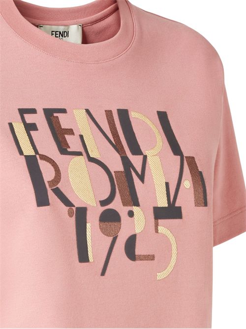 T-shirt Fendi Roma 1926 FENDI | FS7254AVF9F1T6N
