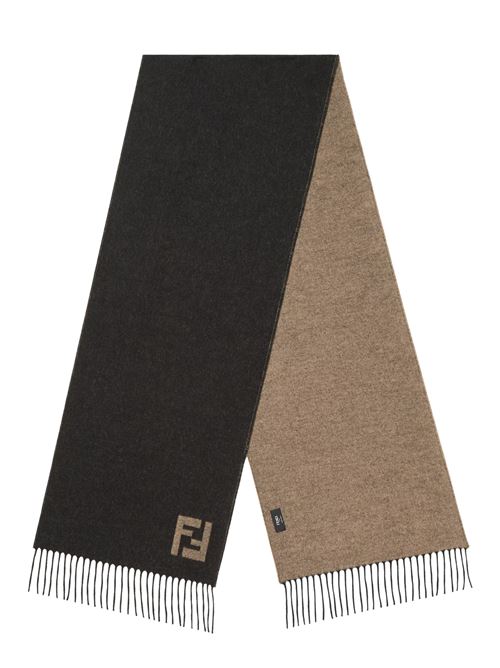 Scarf with fringes FENDI | FXS734AYBFF1TTF