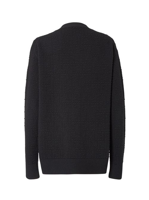 Cardigan oversize con scollo a V FENDI | FZE549AYM0F0GME