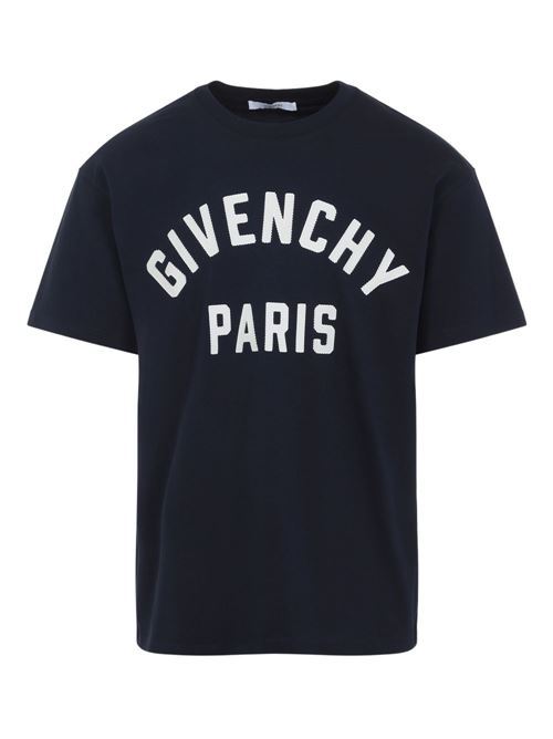 Cotton t-shirt with logo GIVENCHY | BM71NK3YRS411