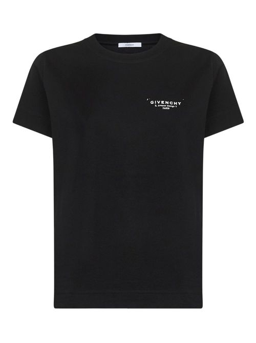 Logo Cotton T-Shirt GIVENCHY | BW70FJP75N001