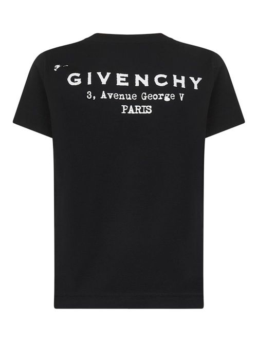 Logo Cotton T-Shirt GIVENCHY | BW70FJP75N001