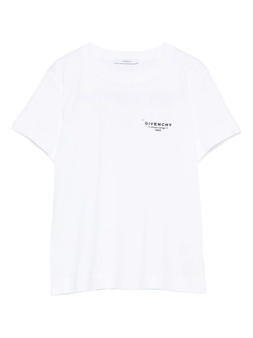 Logo Cotton T-Shirt GIVENCHY | BW70FJP75N100