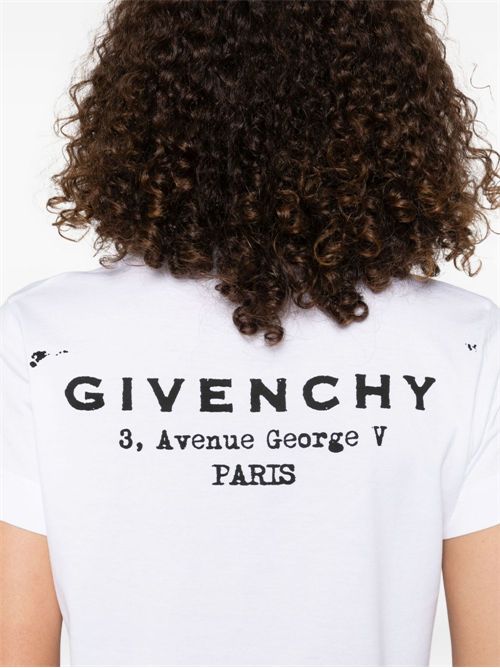 Logo Cotton T-Shirt GIVENCHY | BW70FJP75N100