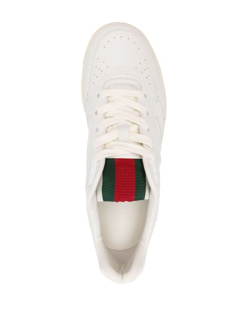 Re-Web leather sneaker GUCCI | 786186AADJ99097