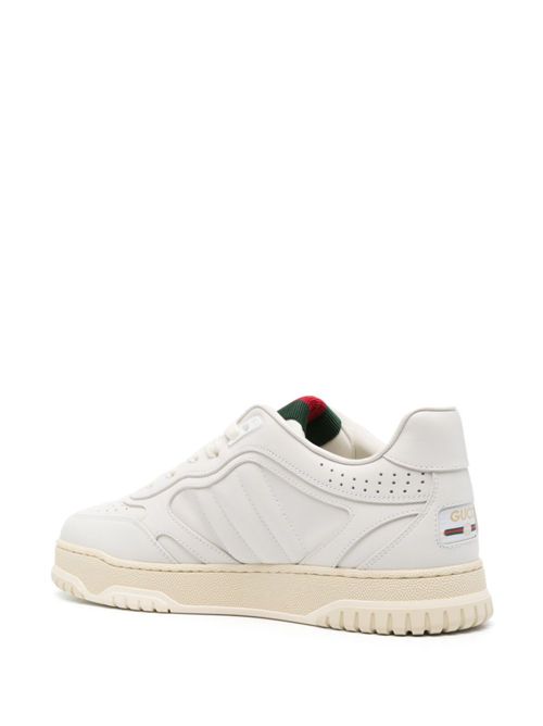 Re-Web leather sneaker GUCCI | 786186AADJ99097